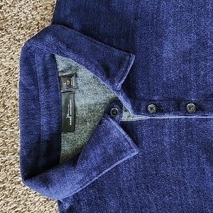 MARK ANTHONY LONG SLEEVE SLIM FIT SHIRT SIZE L